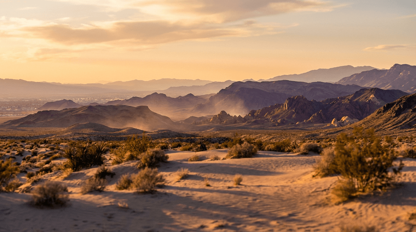 Border fence at sunrise